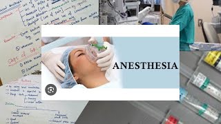 Anesthesia types  introduction of Anesthesia  general  regional Allrounderdoctorfalit [upl. by Zzabahs95]