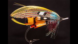 Fly tying quotSunray Shadowquot salmon fly Stepbystep tutorial [upl. by Dunston890]