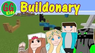 GGKids  Buildonary  Pictionary played in Minecraft but with Building [upl. by Vivle]