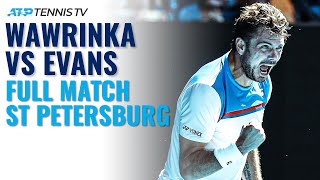 Stan Wawrinka v Dan Evans  Full Tennis Match  St Petersburg 2020 [upl. by Iahcedrom]