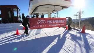 Opening Day 2013 at Canyons Resort [upl. by Idnerb61]