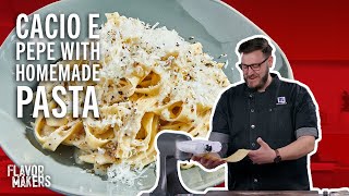 Cacio e Pepe Recipe  How to Make Homemade Pasta  McCormick® [upl. by Ainig]