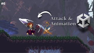 How to Attack in 2D Platformer  Learn Unity and C  Intermediate amp Beginners [upl. by Fariss981]