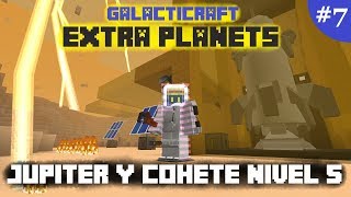 Jupiter y cohete tier 5  Galacticraft Extra Planets mod 1122minecraft [upl. by Ruvolo391]