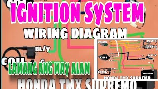 HONDA TMX SUPREMO WIRING DIAGRAM AND CONNECTION VIDEO TUTORIAL [upl. by Stoeber]