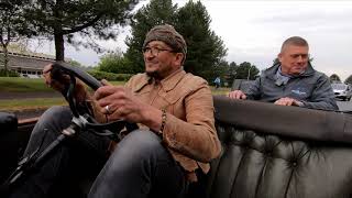 Fuzz Townshend takes our MD Roger Nowell for a ride in the Dickie Seat of the 1923 Bullnose Morris [upl. by Gnuoy]