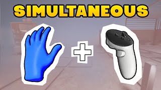 Concurrent Controller and Hand Tracking with Meta SDK  Unity Tutorial [upl. by Fessuoy224]