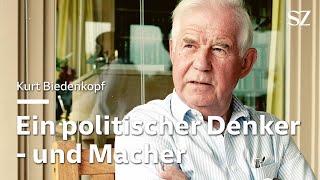 Kurt Biedenkopf  Ein politischer Denker  und Macher [upl. by Neenaj]