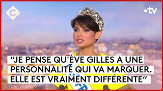 Ève Gilles sacrée Miss France 2024  Yves Jaeglé  C à Vous  18122023 [upl. by Wallace]