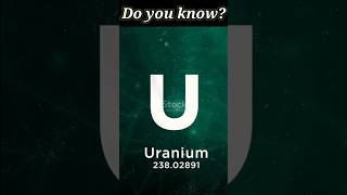 Why is uranium so costly 🤔  shorts shortsfeed shortsbeta [upl. by Airotel803]