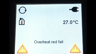 Alde Overheat Red Fail Error [upl. by Enilec]