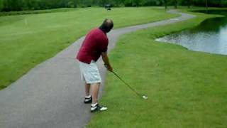 Worst golf swing in the history of golf [upl. by Sulamith]