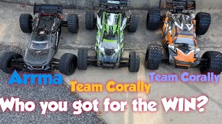 Team Corally Muraco vs Kronos XTR vs Arrma Talion EXB  WHO YOU GOT [upl. by Valentia392]