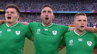 Irelands National Anthem at Rugby World Cup 2019 [upl. by Horick]