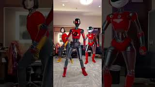 “Futuristic Funk Robots Compete in Epic Dance Battle” mocapdance viggleai robotdance funny [upl. by Ayarahs]