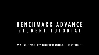 Benchmark Advance Student Tutorial [upl. by Riesman]