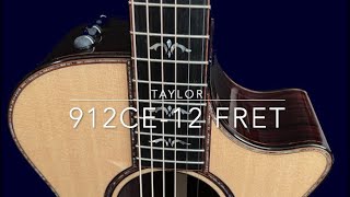 Taylor 912ce 12 Fret Guitar at Guitar Gallery [upl. by Anina999]