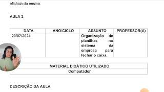 Relatório de Estágio Gestão Escolar Uninove ead10 ead estágio Uninove [upl. by Micki]