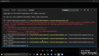 visual studio code terminal error solved [upl. by Neeli]