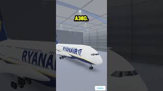 Creating RYANAIR in Cabin Crew Simulator Roblox [upl. by Odnam]