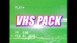 Green Screen VHS Best 7 Different Versions in 4K  Download Link [upl. by Aliekat]