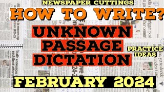 Shorthand Unknown Passage Practice amp Ideas 2024 [upl. by Ydospahr830]