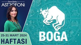 Boğa burcu haftalık burç yorumu 2531 Mart 2024 Astrolog Demet Baltacı astroloji burçlar haber [upl. by Eiramana]