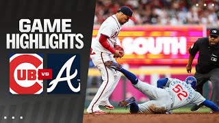 Cubs vs Braves Game Highlights 51424  MLB Highlights [upl. by Fafa515]