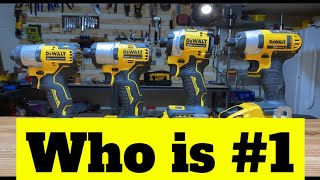 Which DeWalt impact is right for you DCF801 DCF840 DCF850 DCF885 [upl. by Floss]