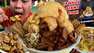 Famous Giant Lomi in Batangas  Toppings Overload [upl. by Petrine363]