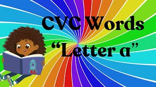 Alphabet Letters And Words Blending Three Letter CVC Words  Phonics aah Sound [upl. by Neiv]