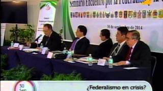 Necesario encontrar equilibrio entre federalismo y centralización especialistas [upl. by Kloman]