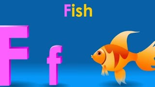 Letter Ff  Alphabet Ff  Kids Fun Learning [upl. by Meri]