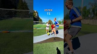 Can you reach the 100😱⚽️ football Calcio soccer skillscrewhd footballchallenge [upl. by Annayoj]