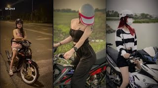 Tik Tok Xe Độ Girl Xinh 2023  226 Tổng Hợp Sirius Satria Sonic Vario Winner Exciter  Trung Kiên [upl. by Otineb105]