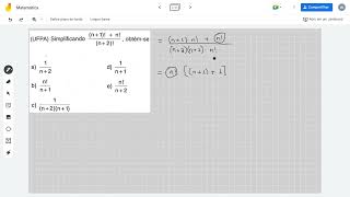 UFPA Simplificando n  1  nn  2 [upl. by Noyek]