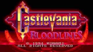 Castlevania Bloodlines 07 Stage 1 Extended [upl. by Ayotas30]