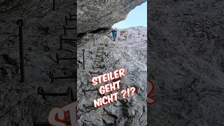 Steiler und schneller geht nicht Zugspitze via Stopselzieher zugspitze stopselzieher bergsteigen [upl. by Trow]