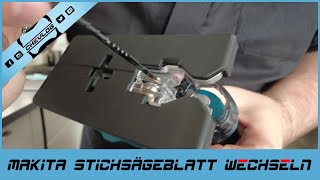 Makita Stichsägeblatt wechseln [upl. by Aziul]