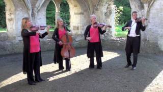 The Salieri Quartet play Pachelbel [upl. by Aerdnaek]