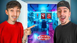 Surprising FaZe Rug With His DREAM Gaming Setup [upl. by Gniliem]