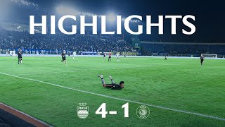 TIGA POIN EMPAT GOL DI LAGA PEMBUKA LIGA 🔥  Highlights PERSIB 41 PSBS Biak [upl. by Nahrut]