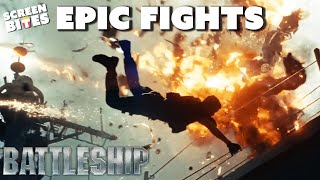 Most Epic Fights In Battleship  Battleship 2012  Screen Bites [upl. by Agnese]