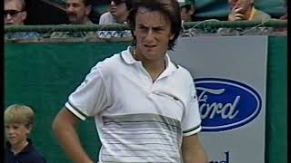 John McEnroe vs Henri Leconte Australian Open 1985 4th round PART 2 [upl. by Holcomb]