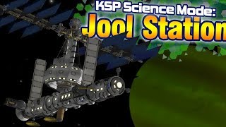 KSP Massive Single Launch JOOL SPACE STATION  Deep Space Relays [upl. by Gates]