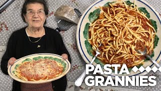 Discover Annas maccheroni with an open door pasta from Sicily  Pasta Grannies [upl. by Staford]