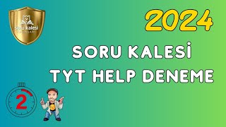 SORU KALESİ TYT HELP DENEME 2 MATEMATİK ÇÖZÜMLERİ [upl. by Lidstone257]