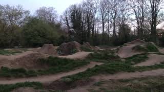 Teddington lock dirt jumps MarchApril 2021 [upl. by Mayram]