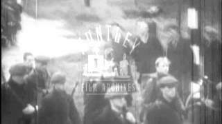 Hunger Marches 1930s Archive film 92966 [upl. by Omrellug]