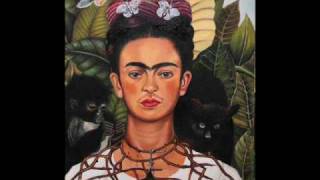 FRIDA KAHLO  Selbstbildnis mit Dornenhalsband 1940 [upl. by Yggam]